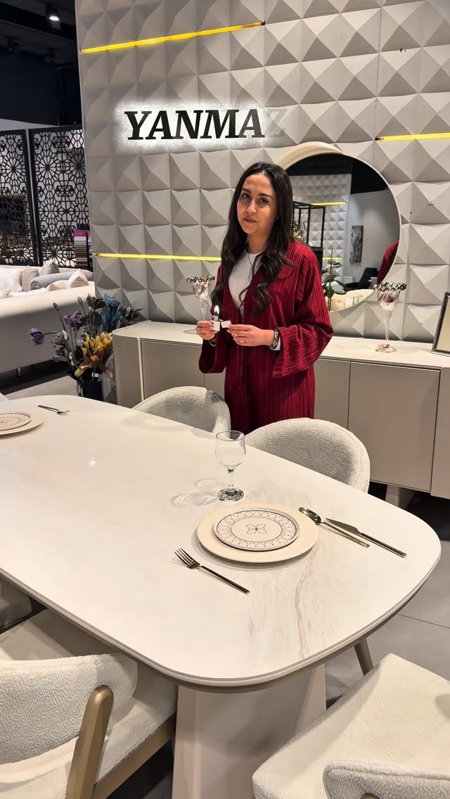 Stone Yemek Odası Takımı detay gorunumu - Ferbay Home Furniture